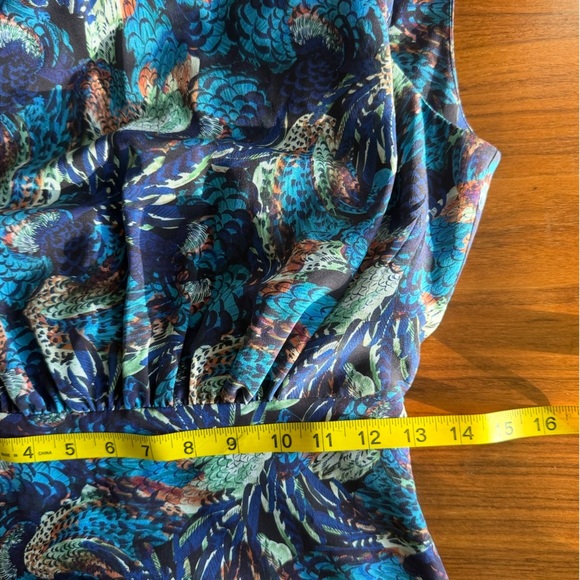 SALONI Midnight Mazarine Fleur Dress size 2 - Picture 11 of 14